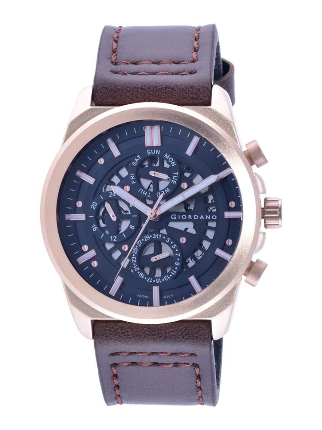 

GIORDANO Men Blue Analogue Watch R1214-04