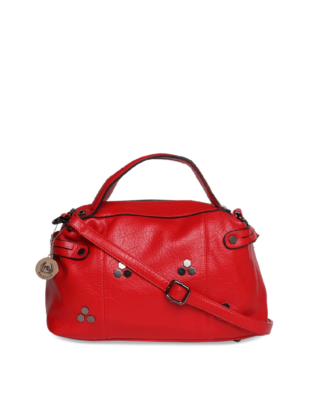 

Moedbuille Red Solid Handheld Bag