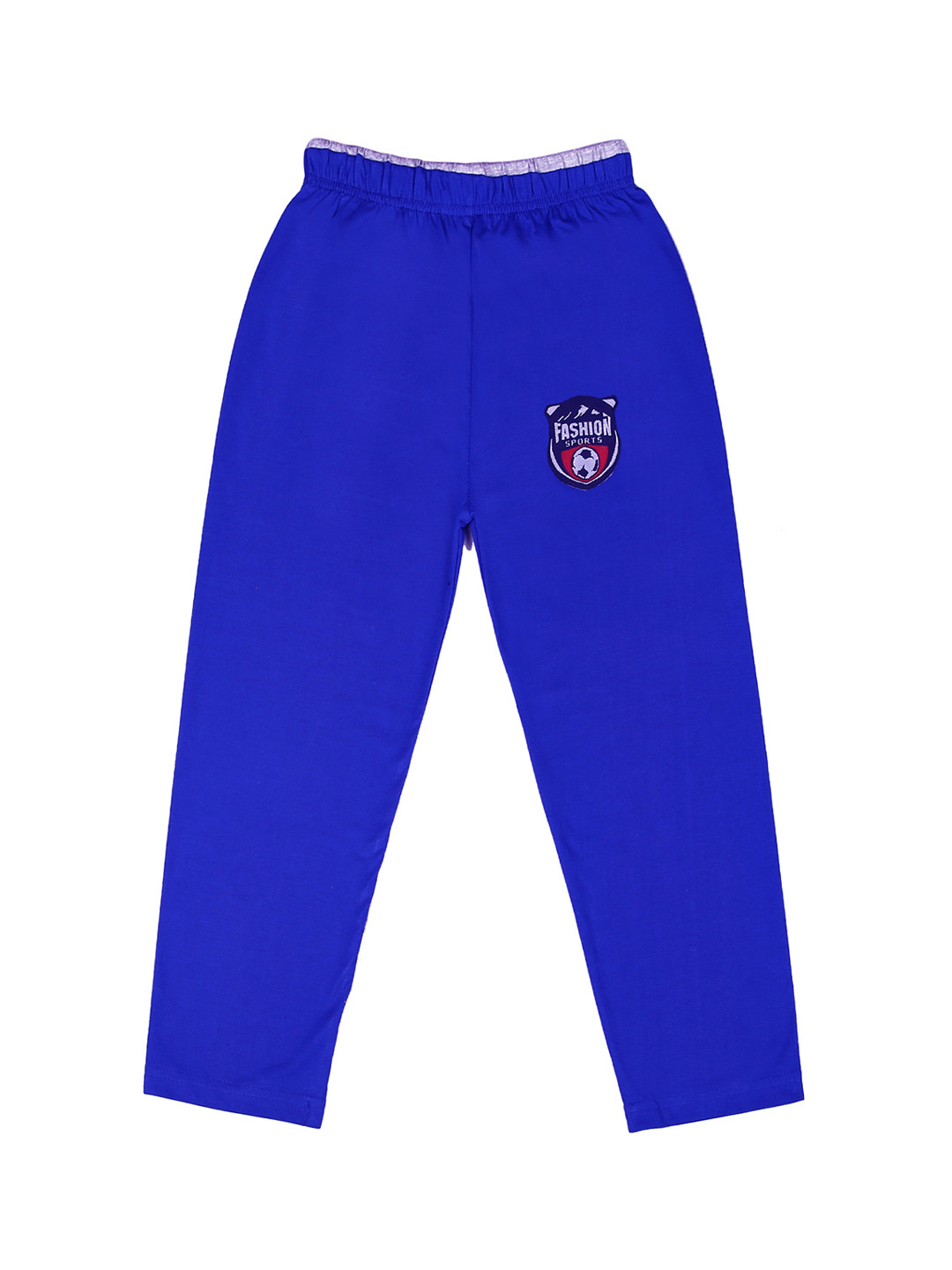 

SWEET ANGEL Girls Blue Solid Straight-Fit Track Pants