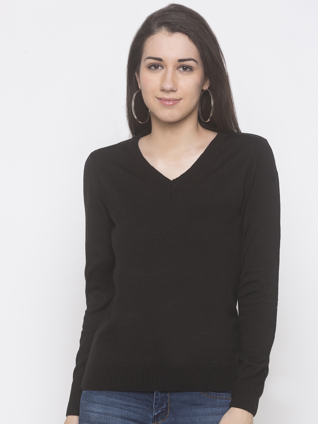 

Globus Women Black Self Design Top