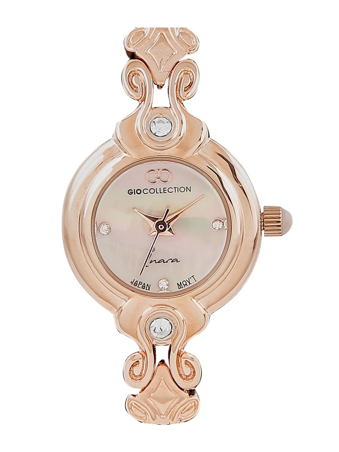

GIO COLLECTION Women Rose Gold Analogue Watch G2132-33