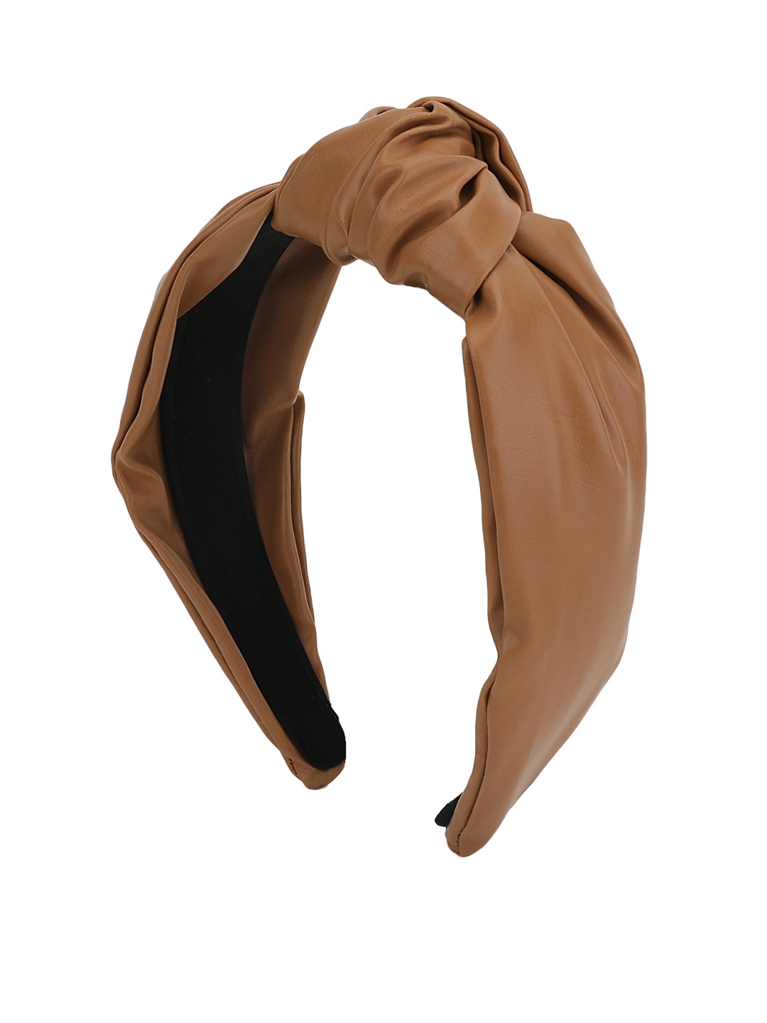 

Kazo Beige Solid Knot Style Hairband