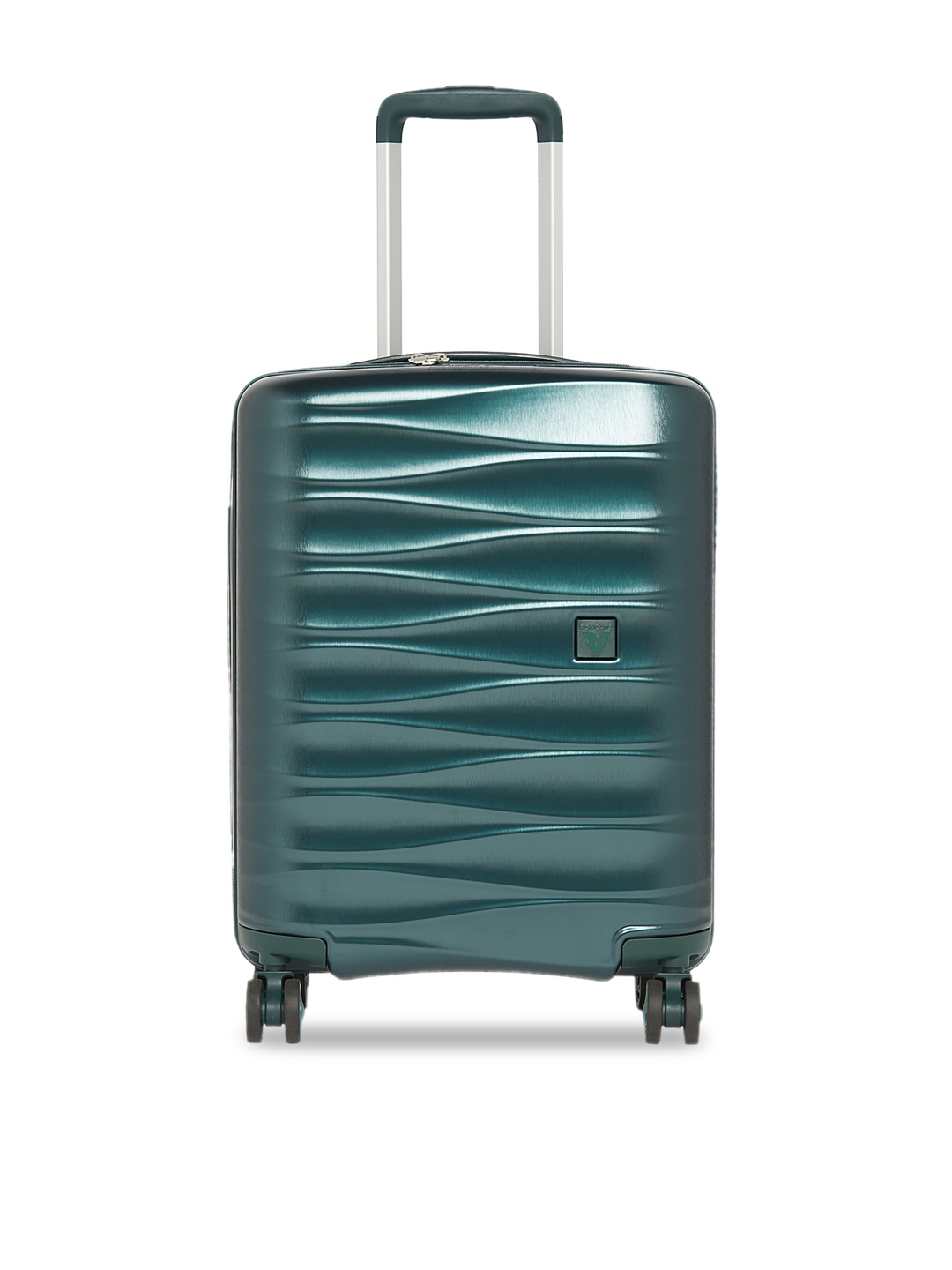 

RONCATO Green Textured Stellar Hard-Sided Verdesc Cabin Trolley Suitcase