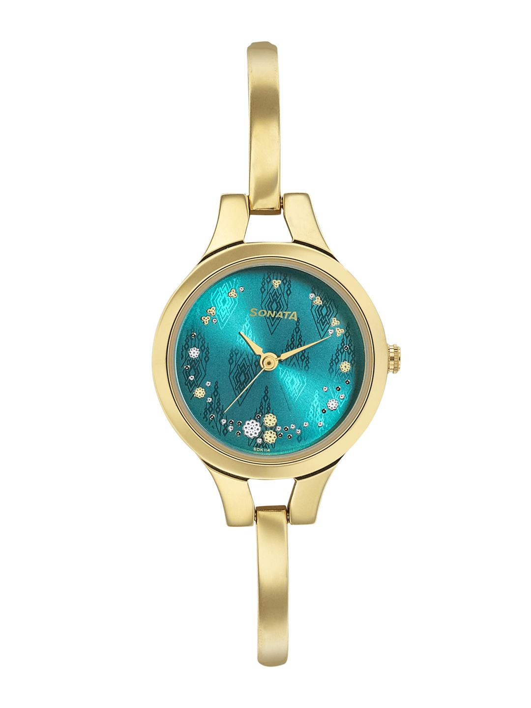 

Sonata Women Turquoise Blue Analogue Watch 8151YM01