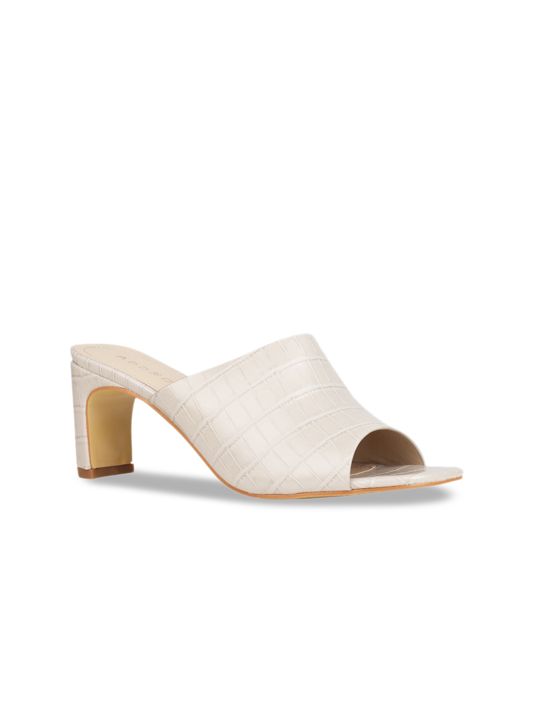 

Addons Women Beige Solid Mules