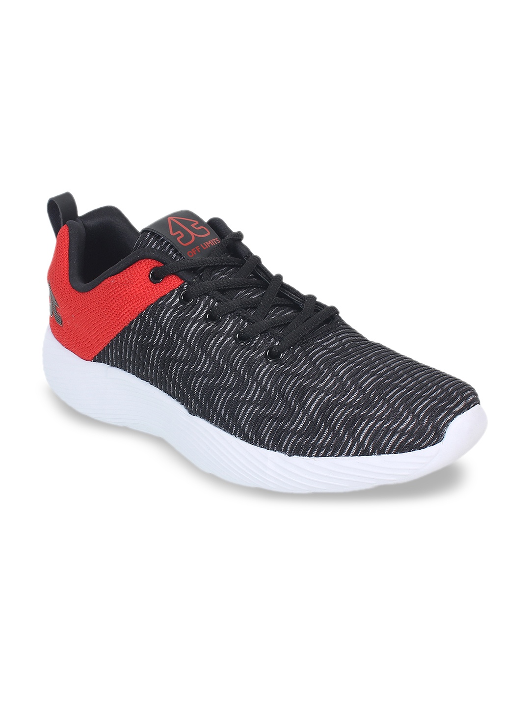 

OFF LIMITS Men Black Running Shoes