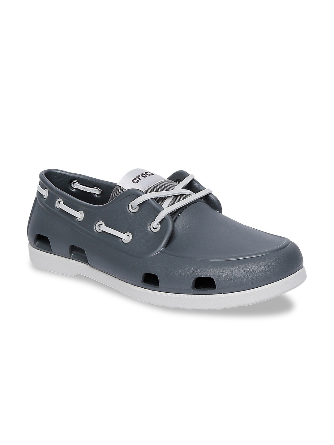 

Crocs Classic Men Grey Boat Shoes