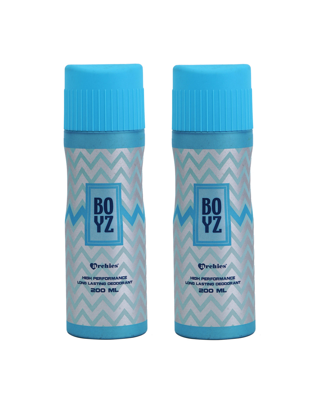 

Archies Men Set Of 2 Deodorant 200ml each, Blue