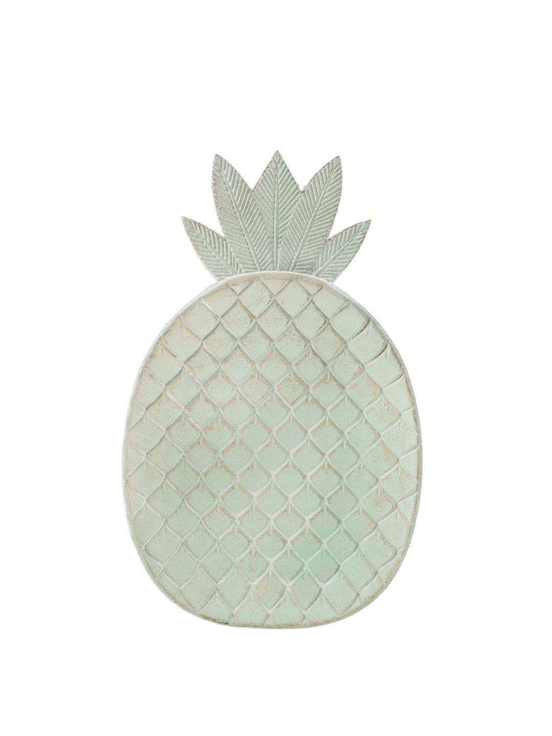 

Chumbak Sea Green Textured Tray