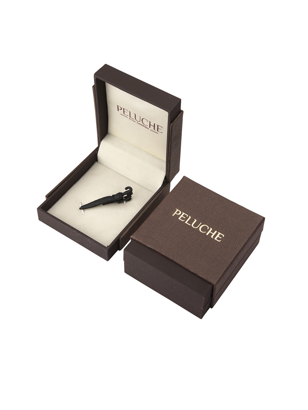 

PELUCHE Unisex Black The Umbrella Tie Pin