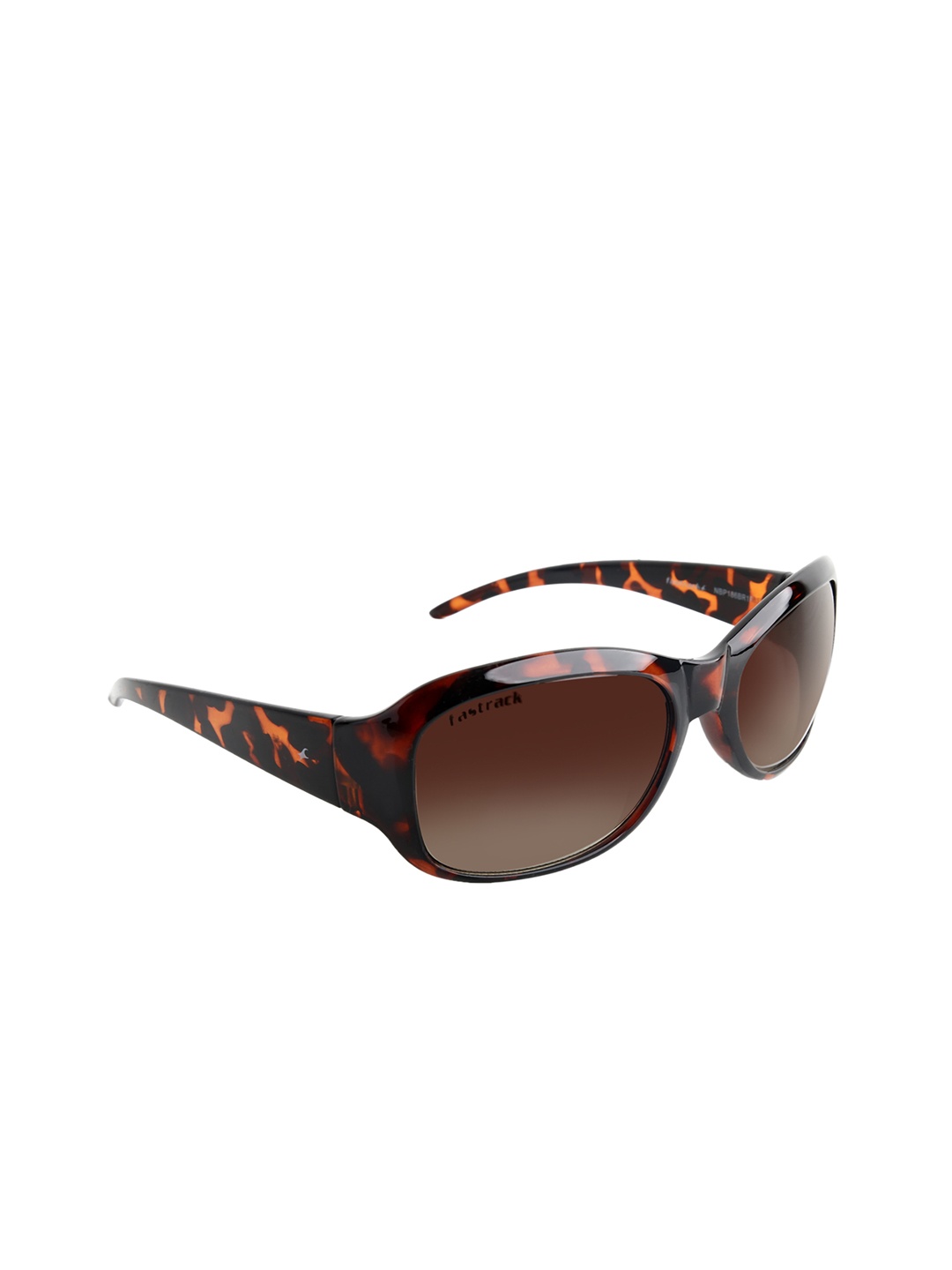 

Fastrack Unisex Rectangle Sunglasses P186BR1F, Brown
