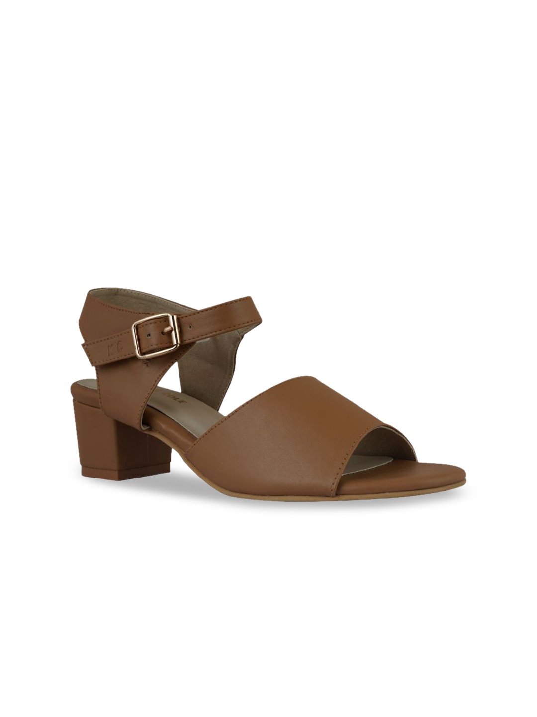 

Kenneth Cole Women Olive Brown Green Solid Sandals