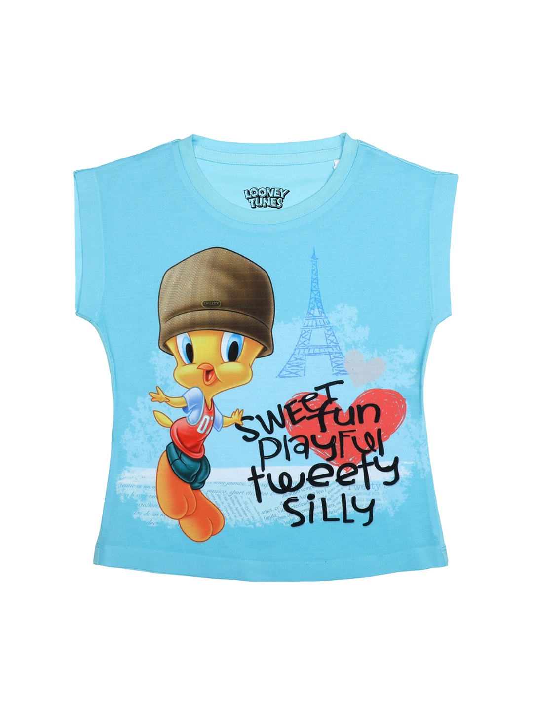 

Looney Tunes Blue Regular Top
