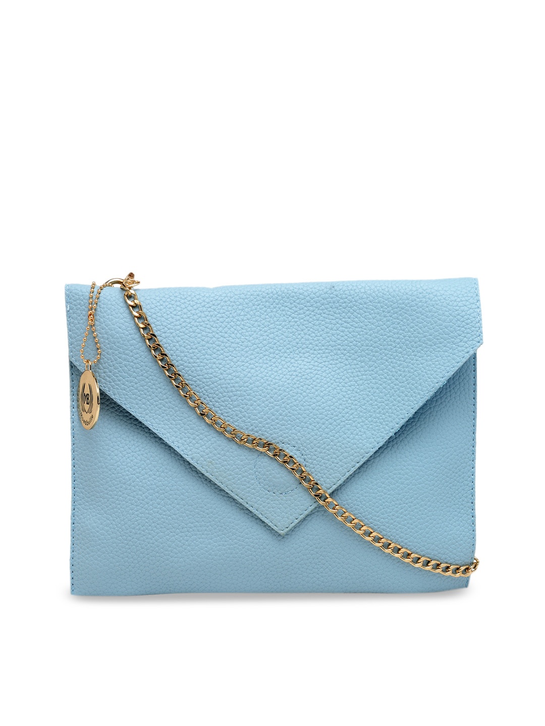 

Moedbuille Blue Solid Sling Bag