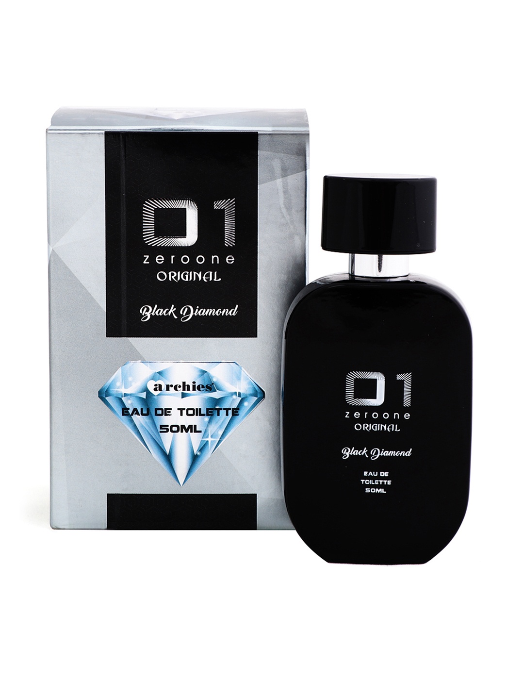 

Archies Unisex Set Of 2 Perfume & Deodorant Gift Set, Silver