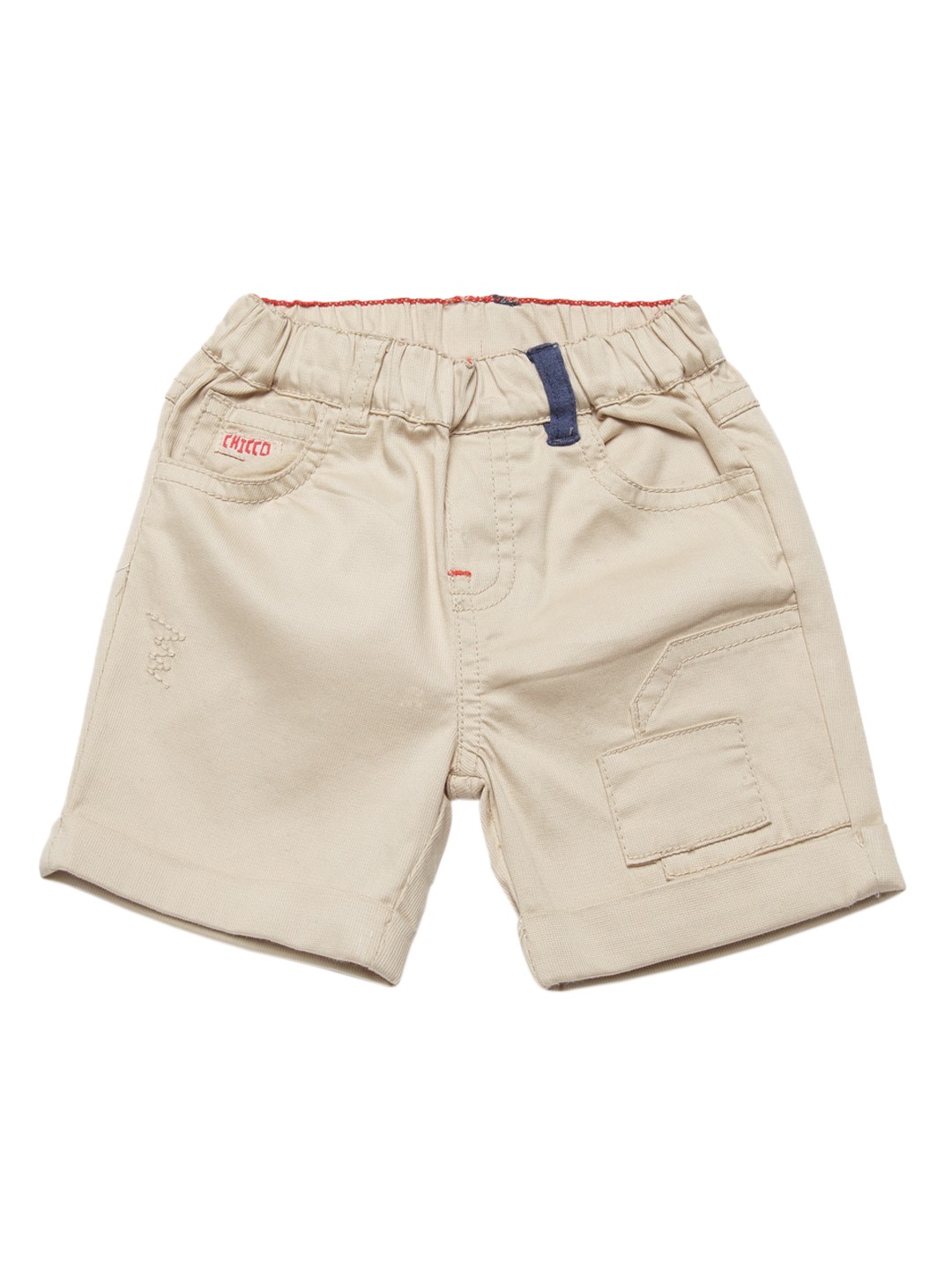 

Chicco Boys Khaki Solid Regular Fit Regular Shorts
