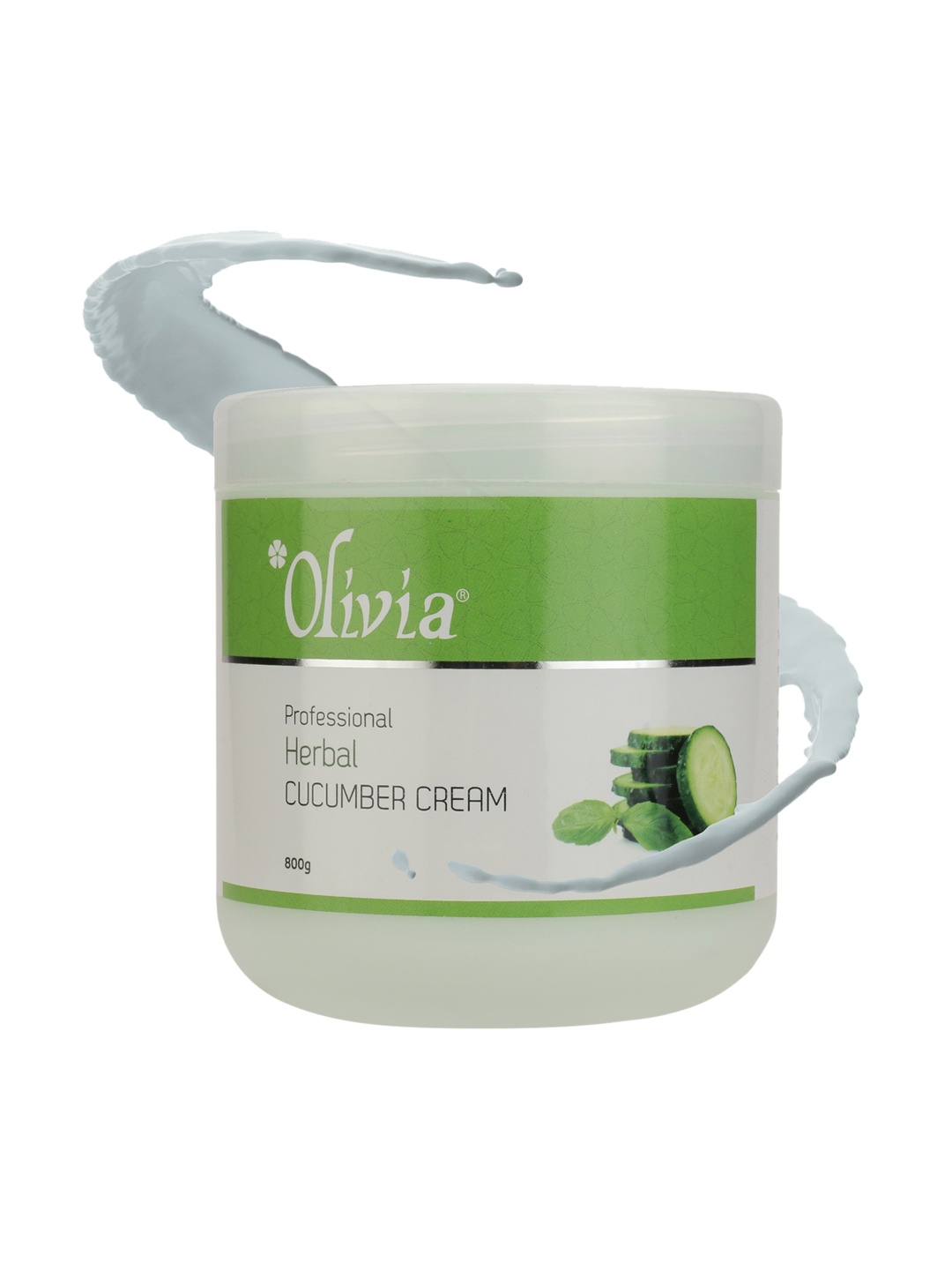 

Olivia Herbal Cucumber Facial Massage Cream 800g, Green