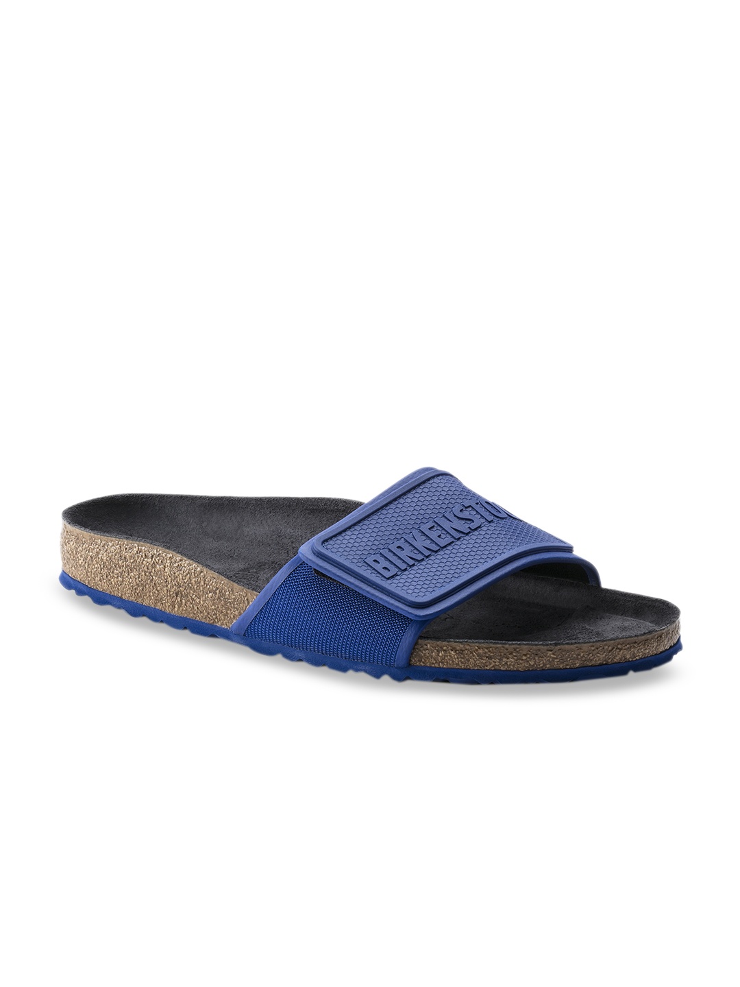 

Birkenstock Unisex Blue Solid Tema Micro Fibre Ultra Narrow Width Sliders