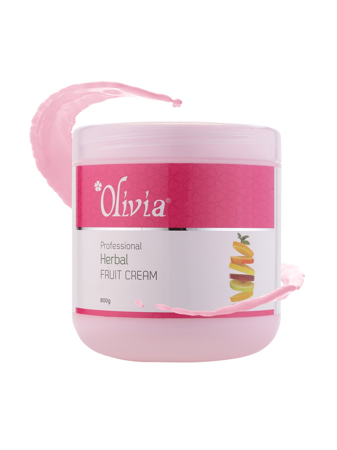 

Olivia Herbal Facial Fruit Massage Cream 800g, Pink