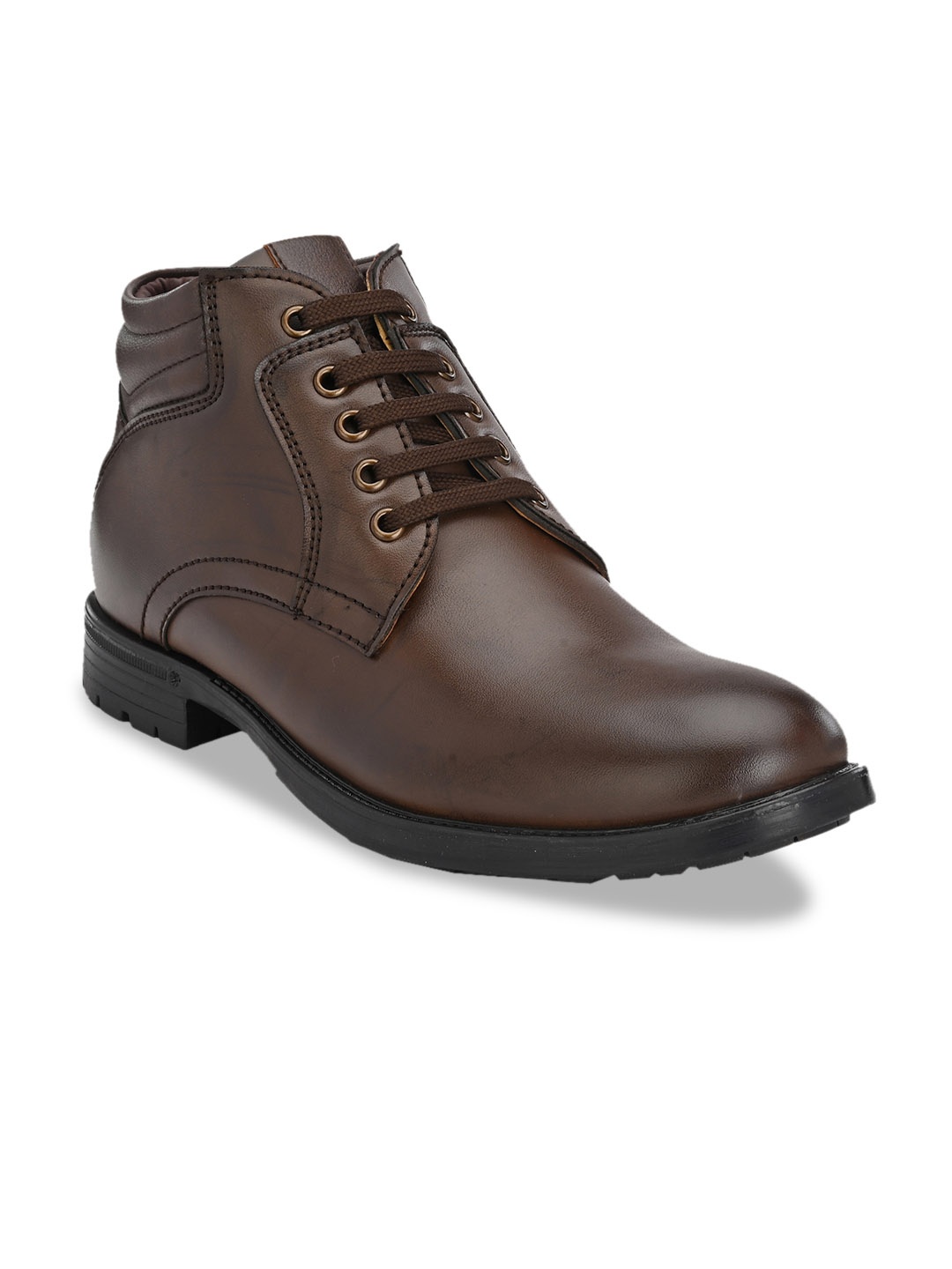 

San Frissco Men Brown Flat Boots