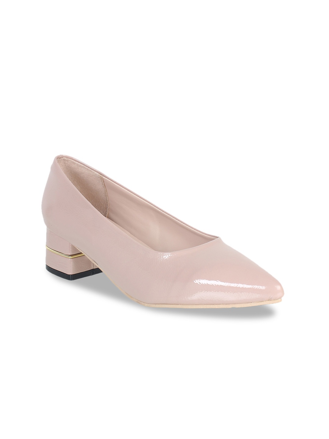 

Sherrif Shoes Women Pink Solid Pumps