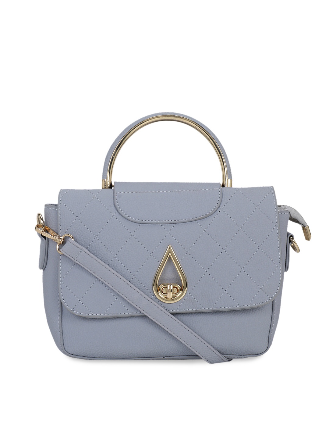 

Satchel Bags Grey Solid Satchel Bag
