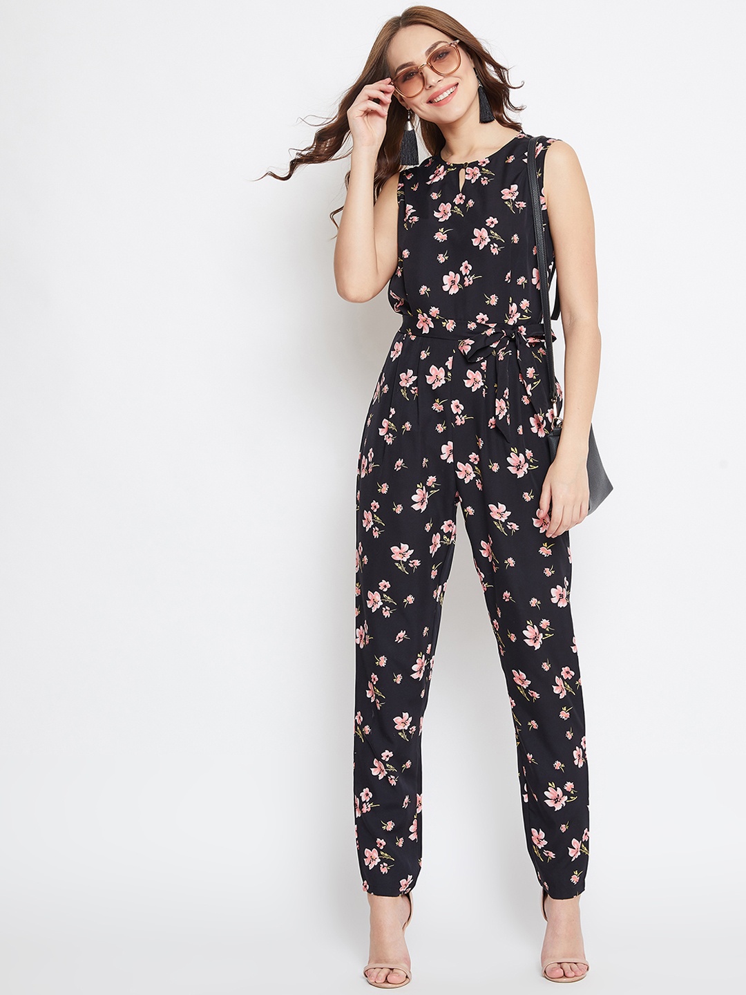 

Uptownie Lite Women Keyhole Jumpsuit, Black