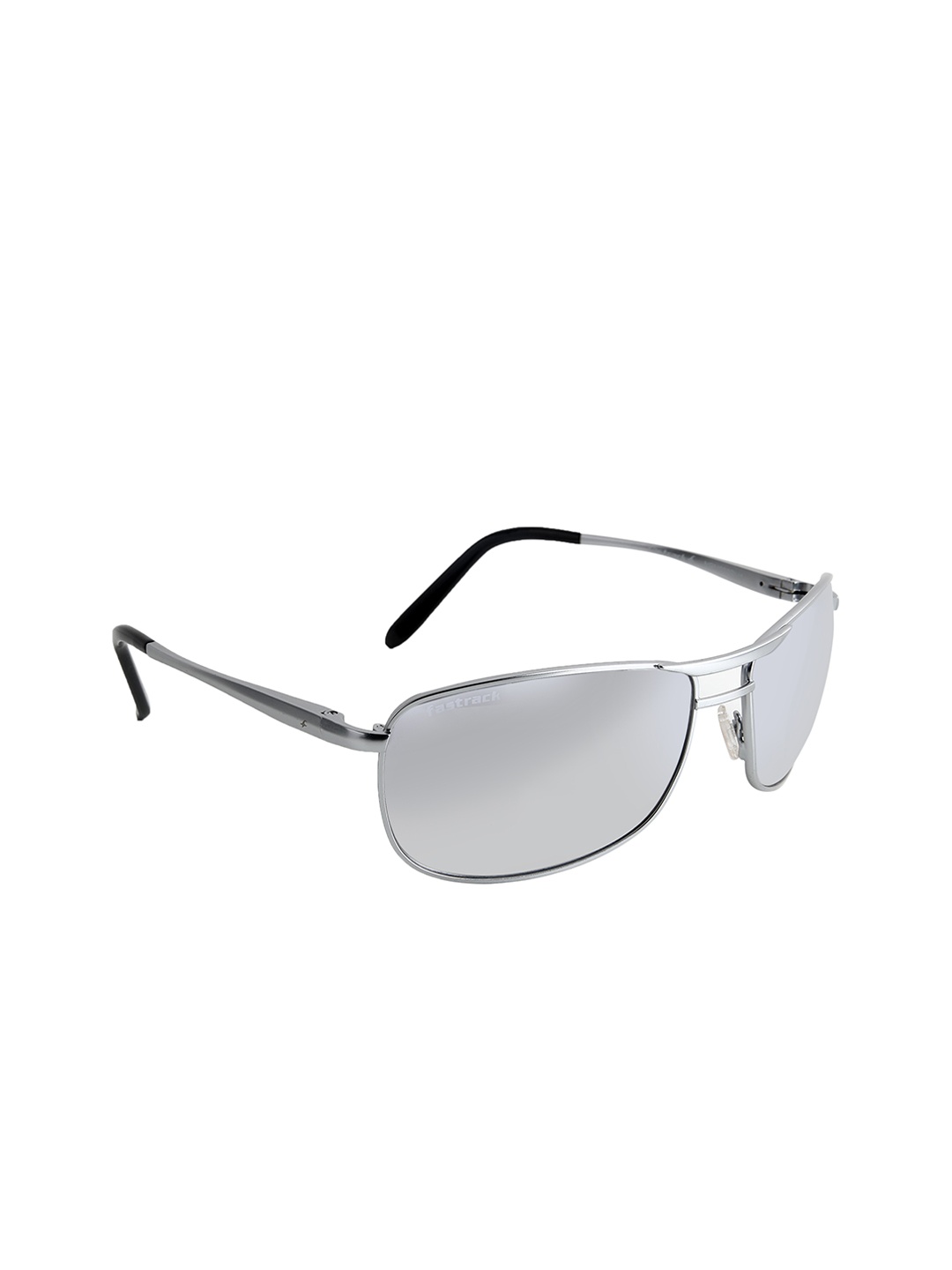 

Fastrack Unisex UV Protected Lens Rectangle Sunglasses NM032BU1, Grey