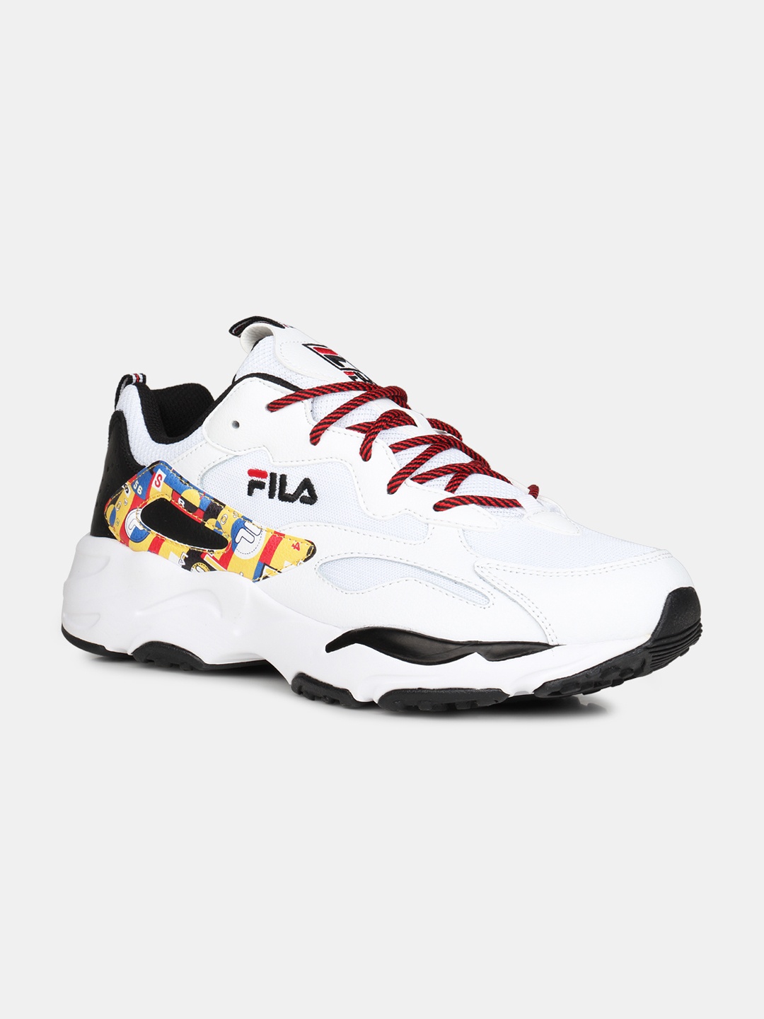 

FILA Men White Heritage Ray Tracer Archive Sneakers