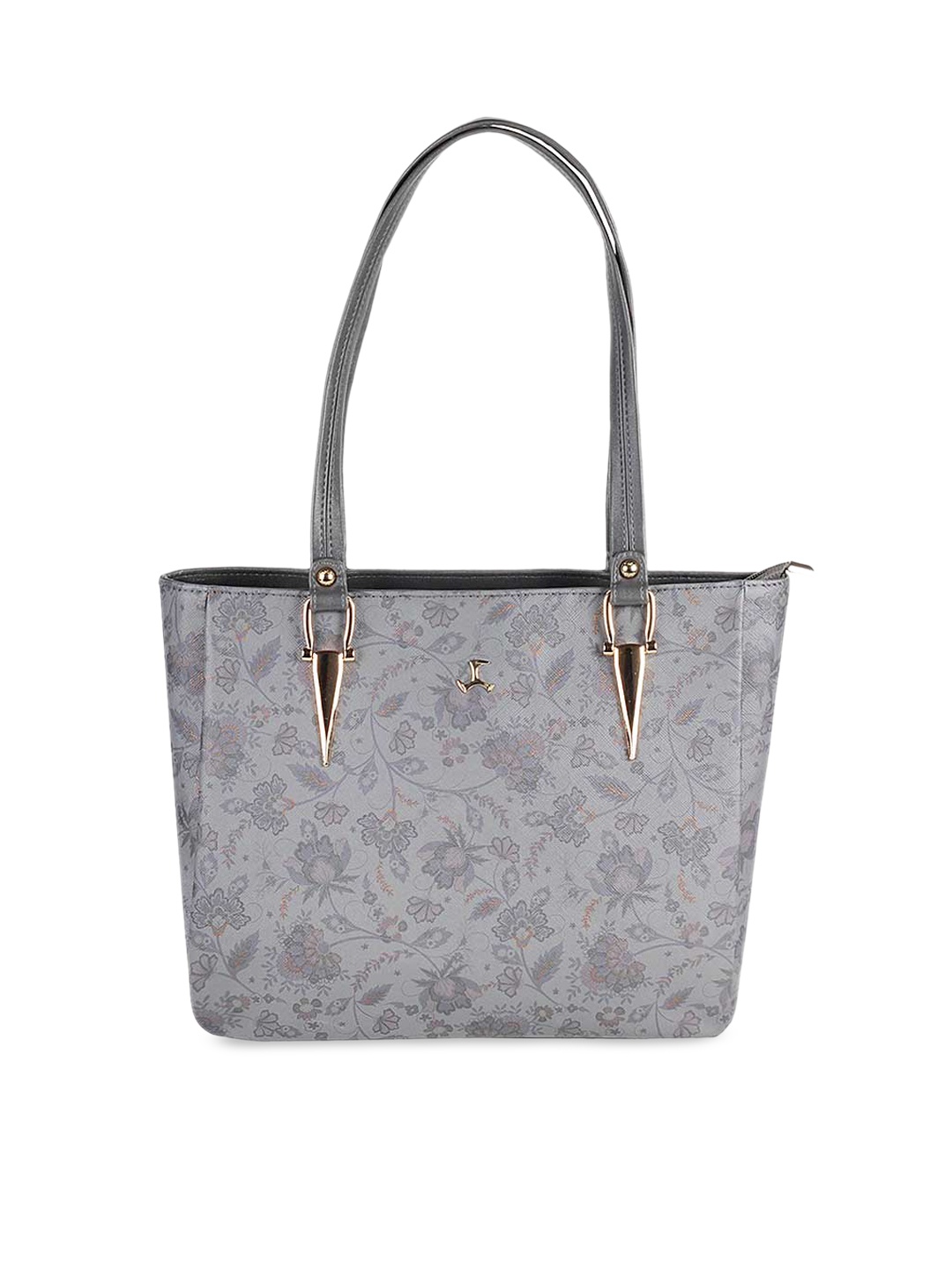 

Mochi Grey Printed Shoulder Bag
