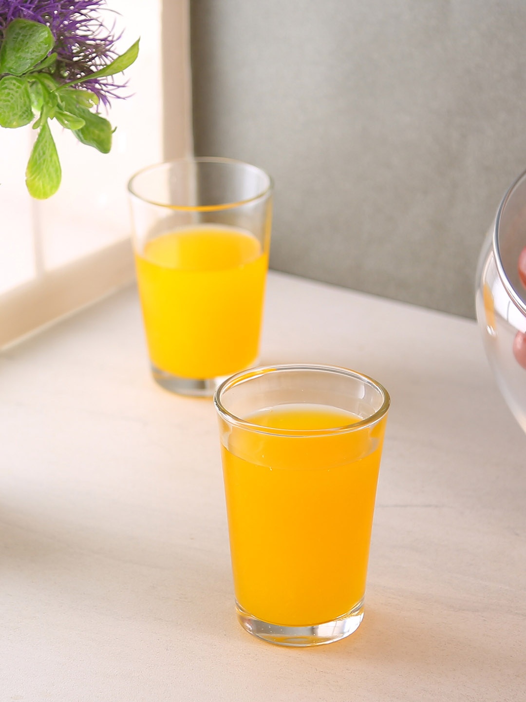 Uniglass Set of 12 Transparent Aegean Juice Glasses 190 ml each