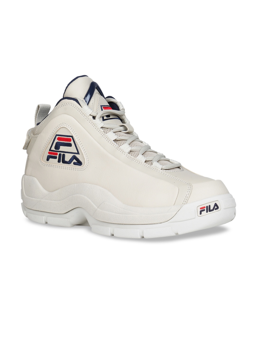 

FILA Men Off-White Heritage Grant Hill 2 Cement Sneakers