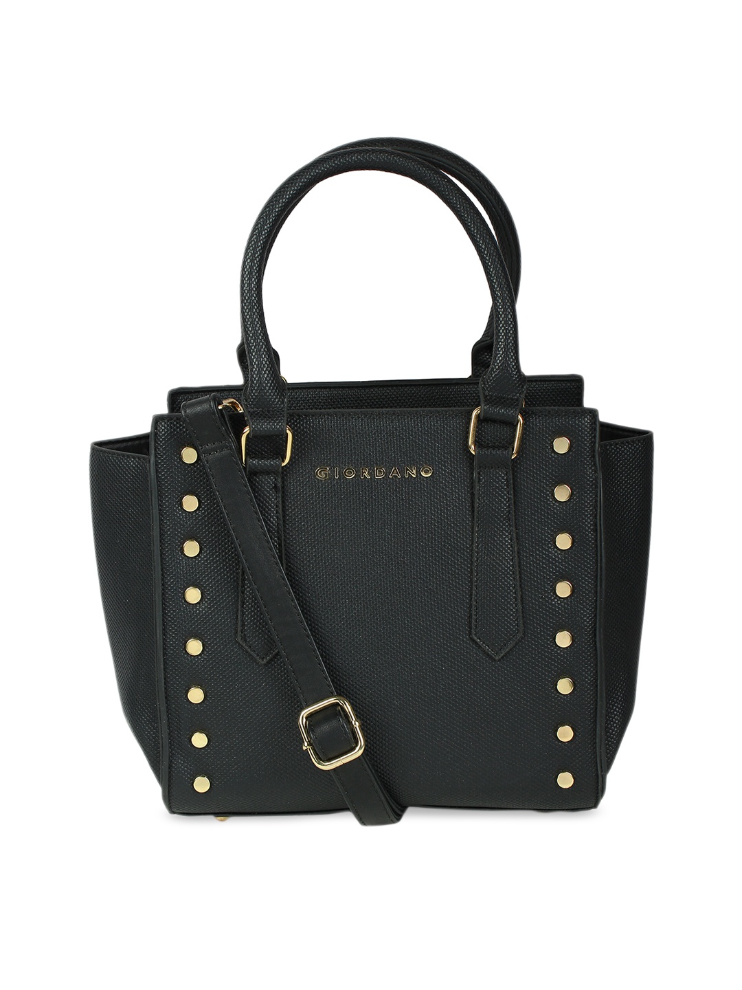

GIORDANO Black Embellished Handheld Bag