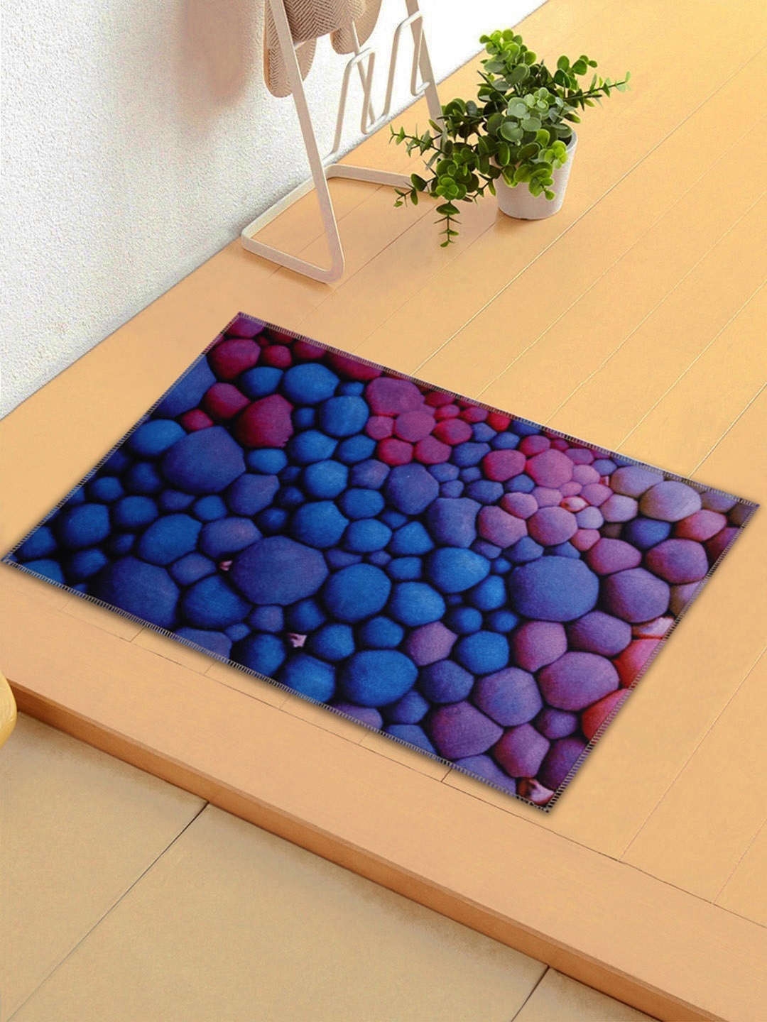 

ROMEE Blue & Purple 3D Printed Anti-Skid Doormat