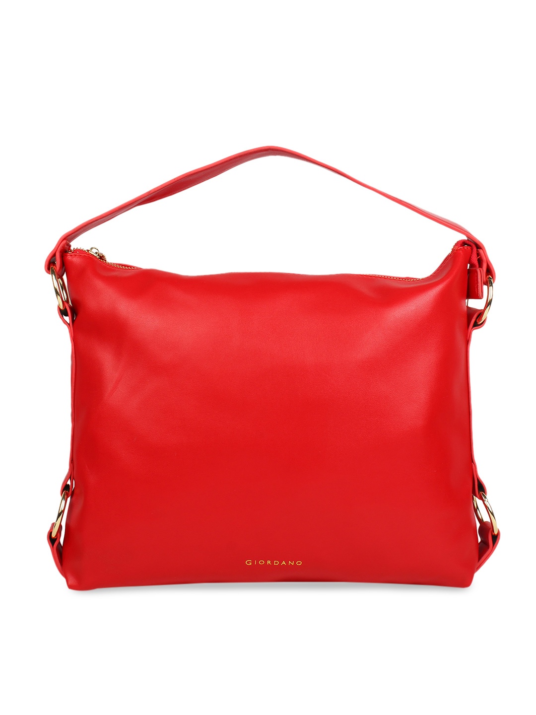 

GIORDANO Red Solid Handheld Bag