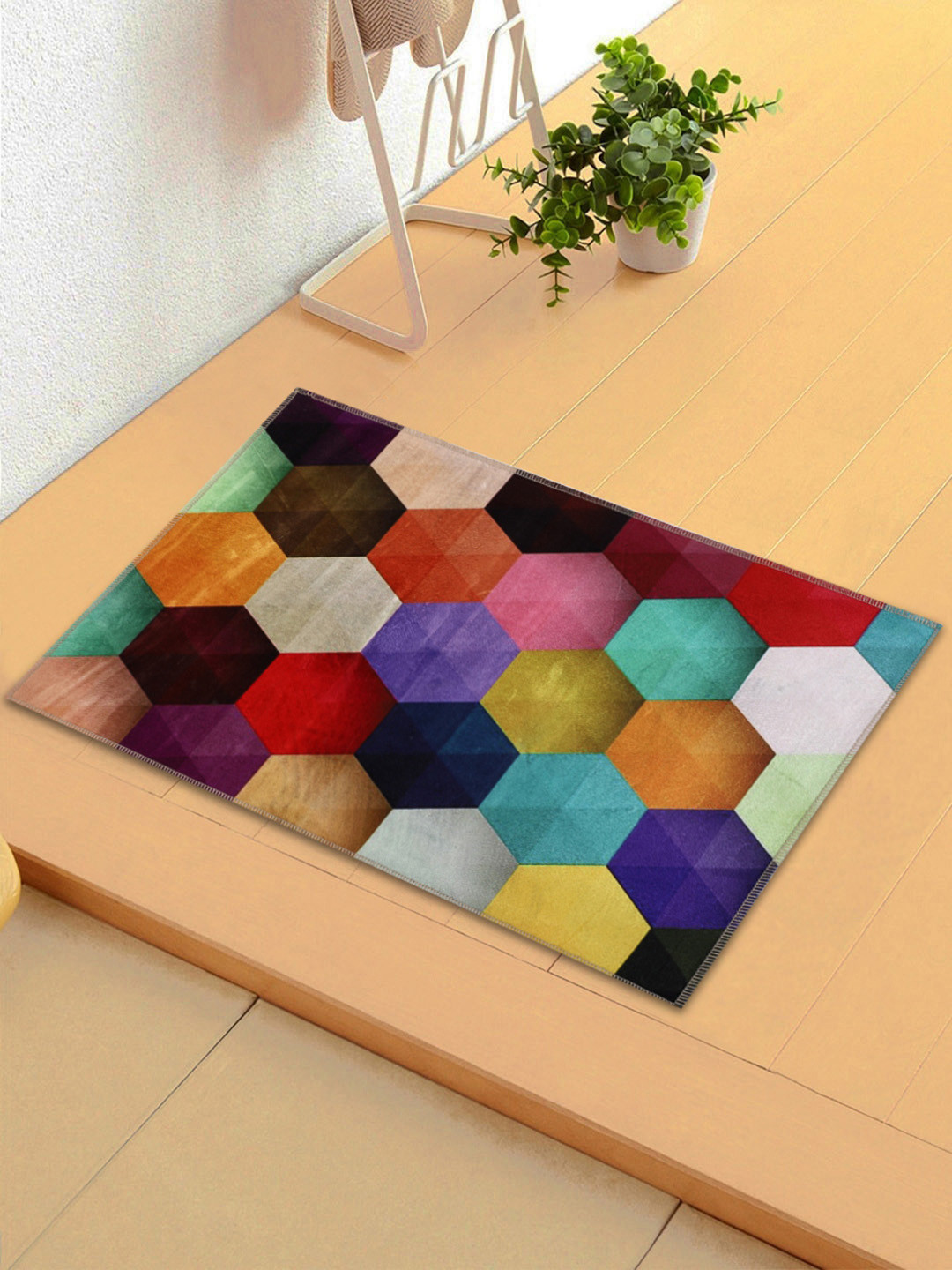 

ROMEE Red & Blue 3D Printed Anti-Skid Doormat