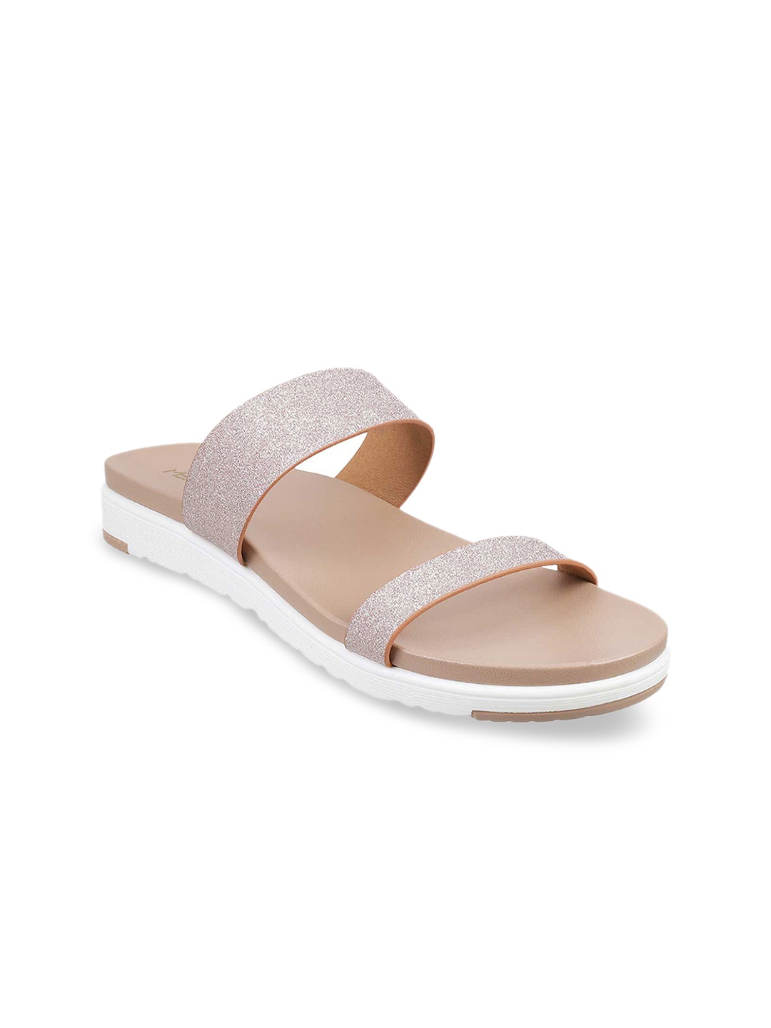 

Metro Women Beige Solid Flatforms