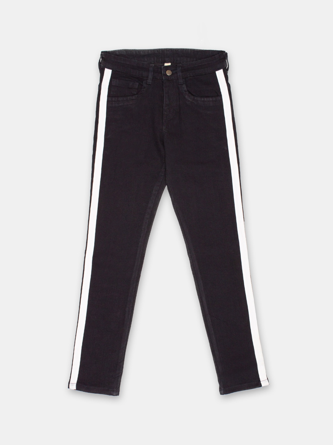 

Instafab Boys Black Regular Fit Mid-Rise Clean Look Jeans
