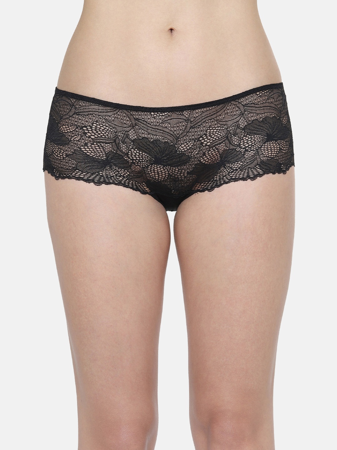 

Triumph Lace Spotlight Modern Medium Coverage Bandeau Brief, Black
