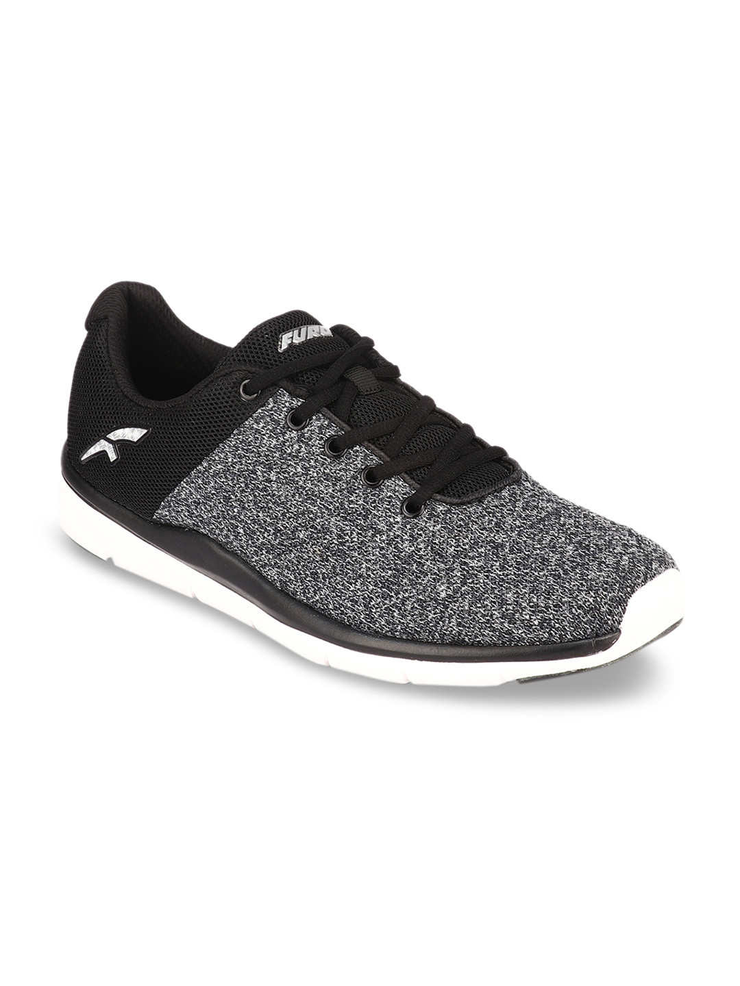 

FURO by Red Chief Men Black & Grey Running Shoes