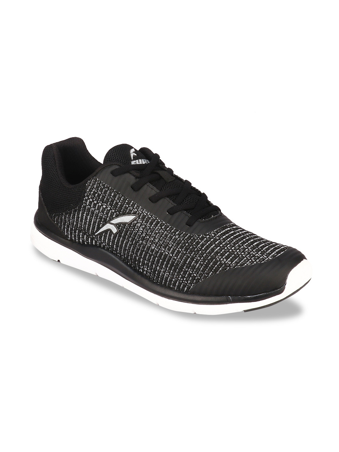 

FURO by Red Chief Men Black Running Shoes