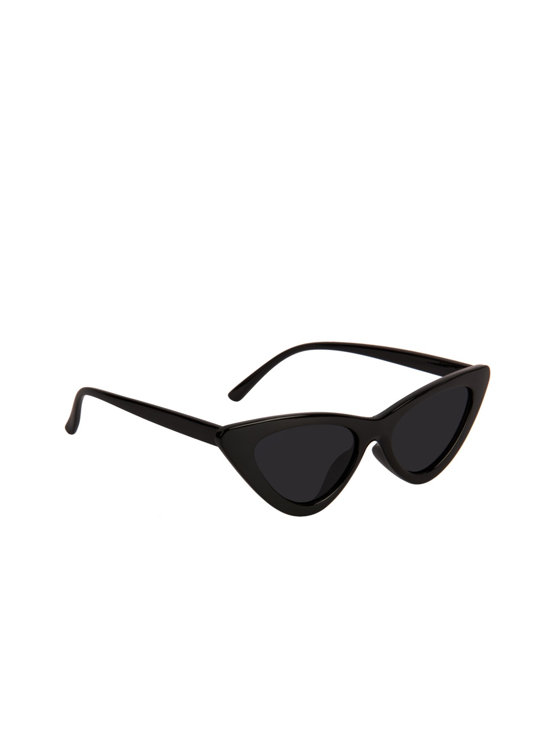 NuVew Women Cateye Sunglasses ES_16004-29-NW-Cat2-BLK-BLK-CE-60-G, Black