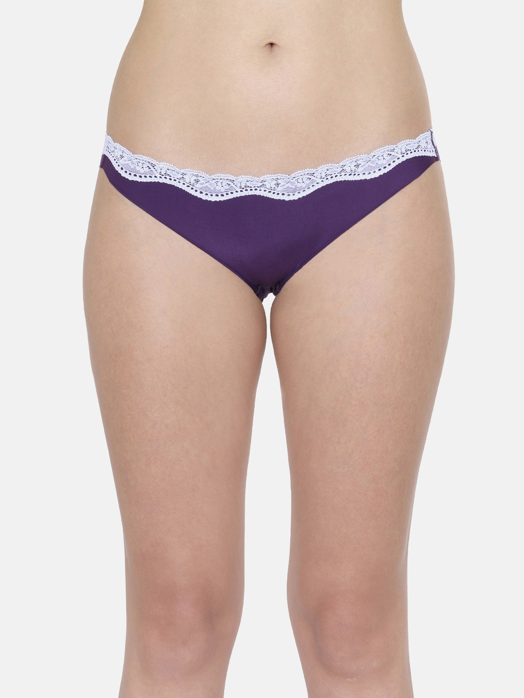 

Triumph Stretty 124 Tanga Independent Everyday Lace Brief - Pack of 2, Purple