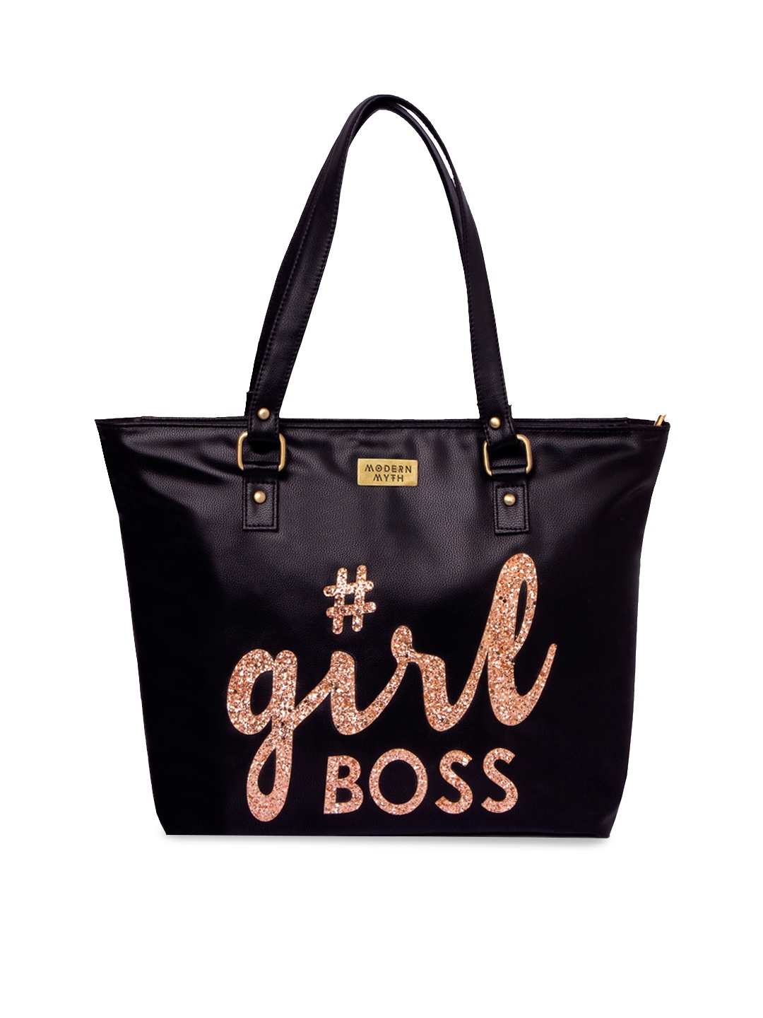 

MODERN MYTH Black Embellished Shoulder Bag