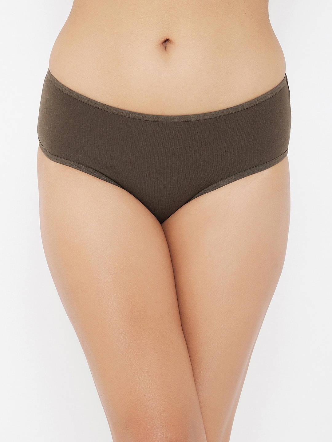 

Clovia Women Brown Printed Back Hipster Briefs PN3297S06S