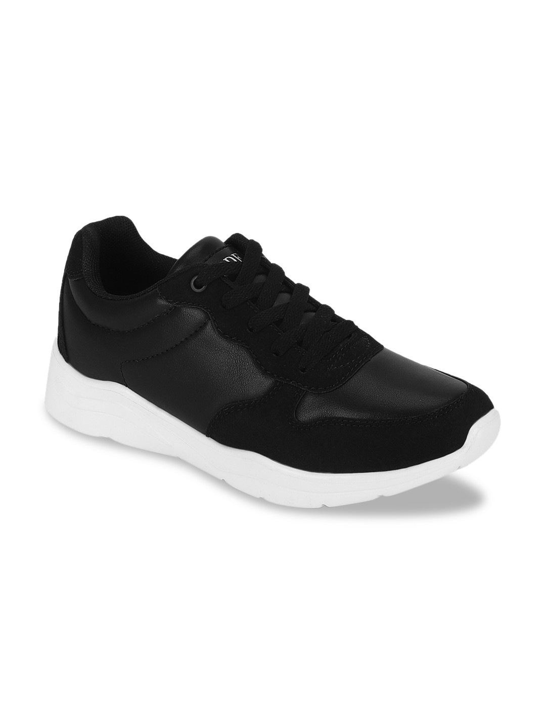 

Mode by Red Tape Women Black Synthetic Walking Shoes