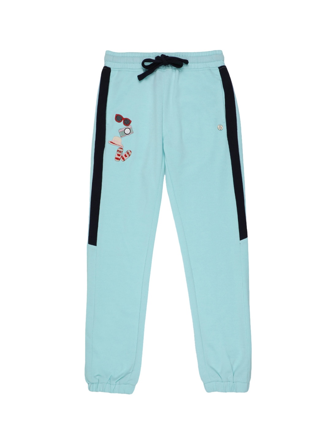 

Blue Giraffe Boys Blue Solid Joggers