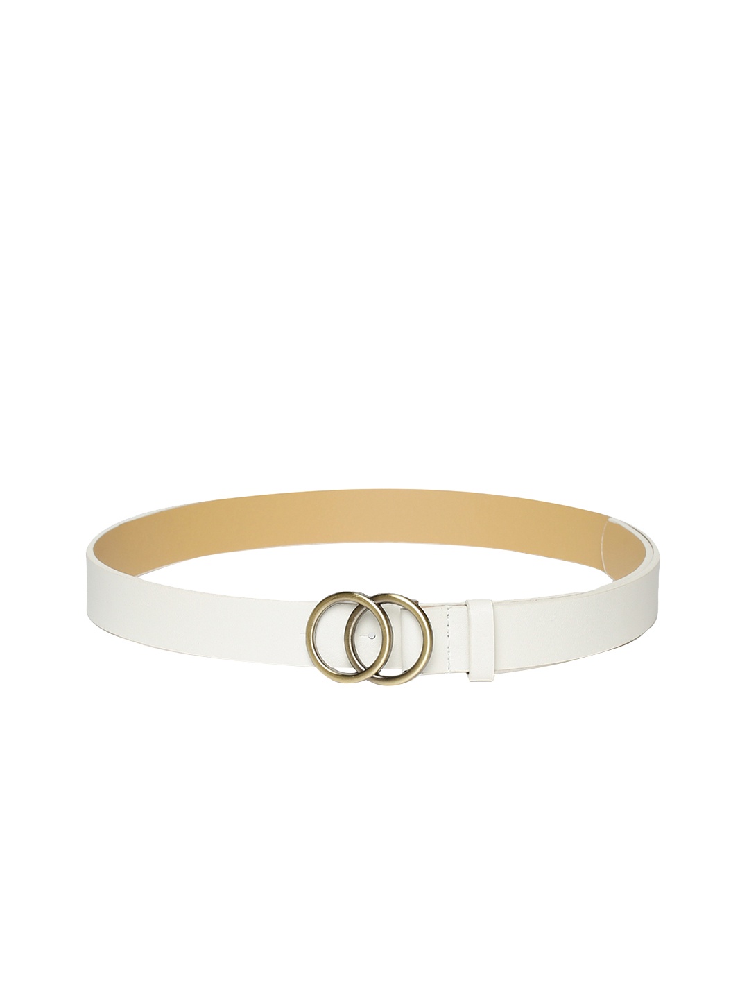 

CRUSSET Women White Solid Belt