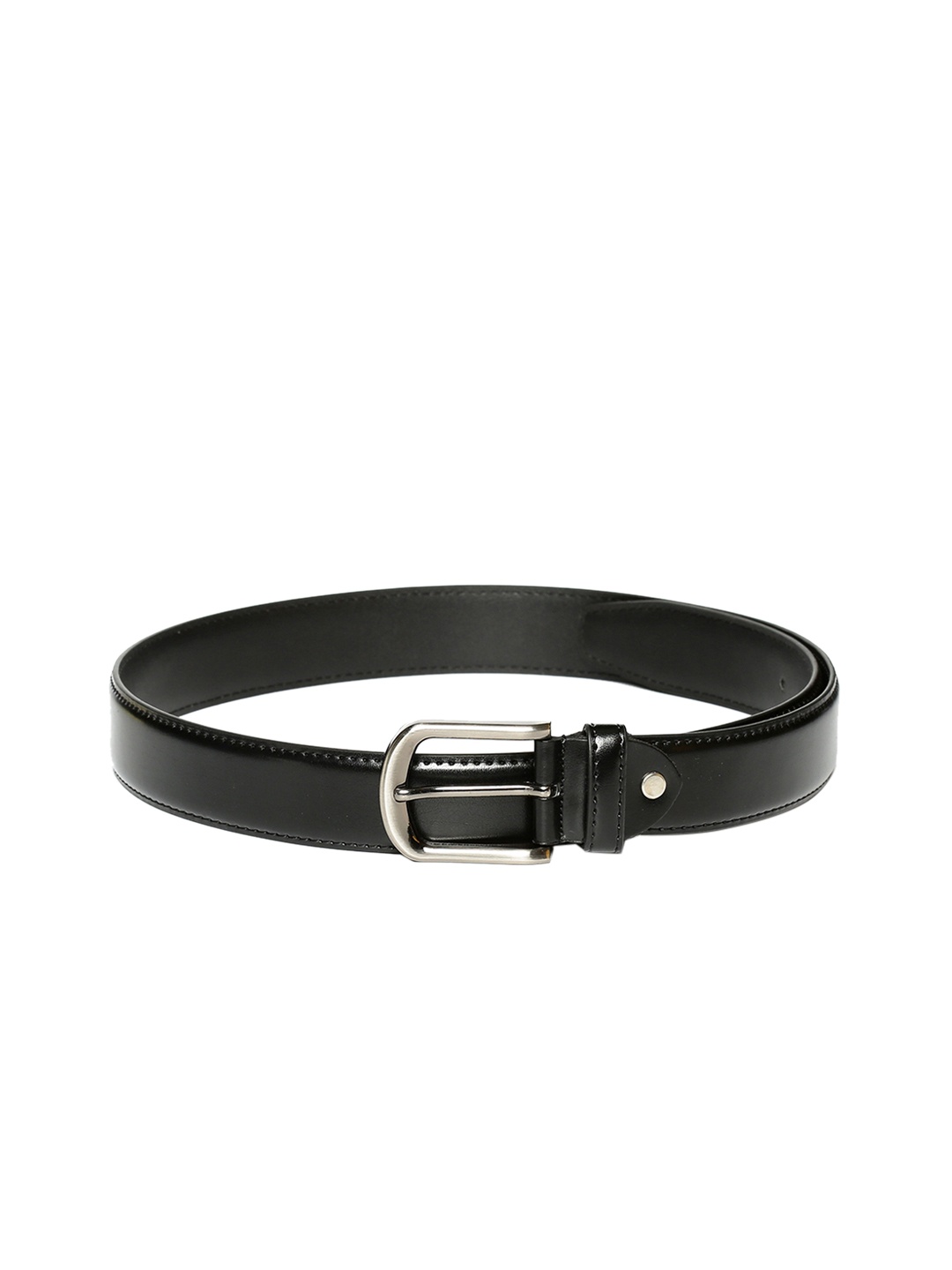 

CRUSSET Men Black Textured Belt