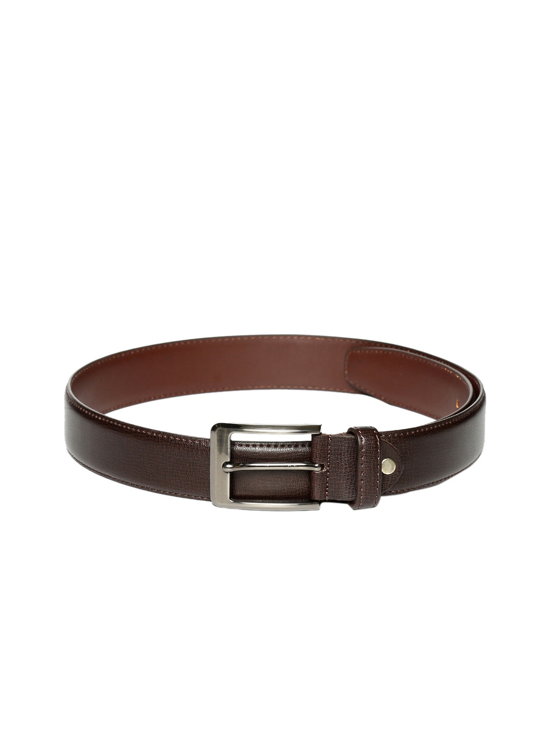 

CRUSSET Men Brown Textured Belt